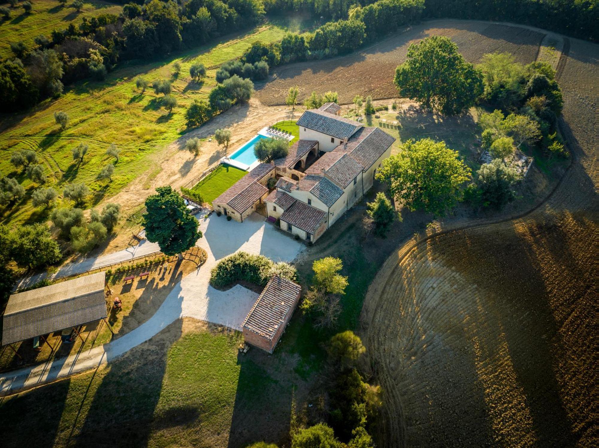 Palazzo Massaini - Cavarciano Pienza Eksteriør billede