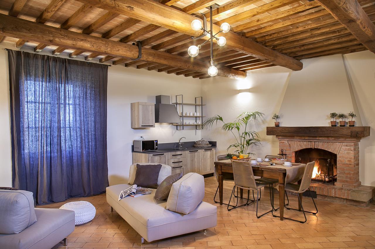 Palazzo Massaini - Cavarciano Pienza Eksteriør billede